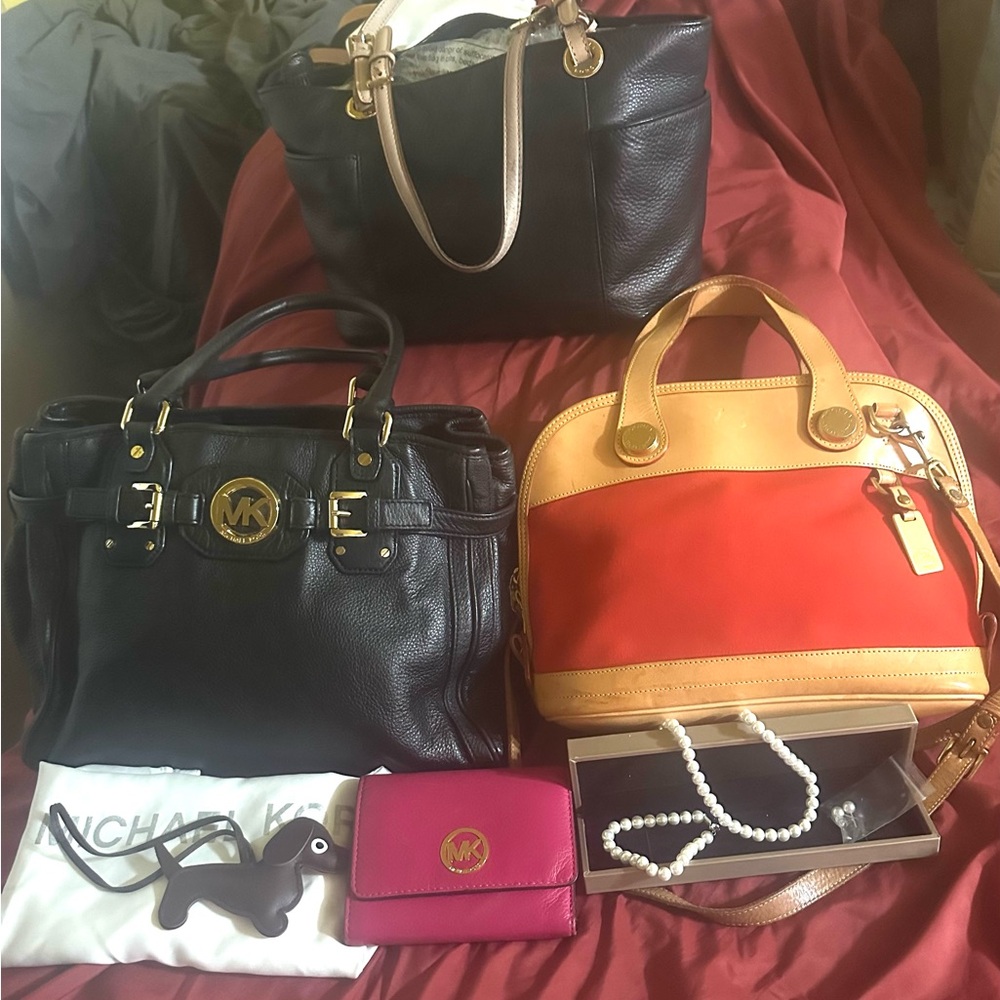 Michael Kors and Dooney Bags